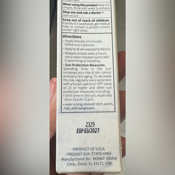 Monat BB Cream SPF 40 Sand Retails $52.00 - Picture 2 of 3